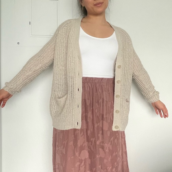 Kimchi Blue wool blend cardigan M - Picture 8 of 13